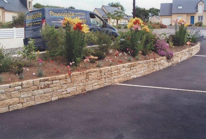 Travaux de maçonnerie paysagère Quimper