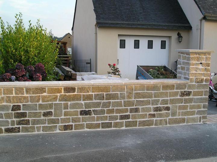 Travaux de maçonnerie paysagère Quimper